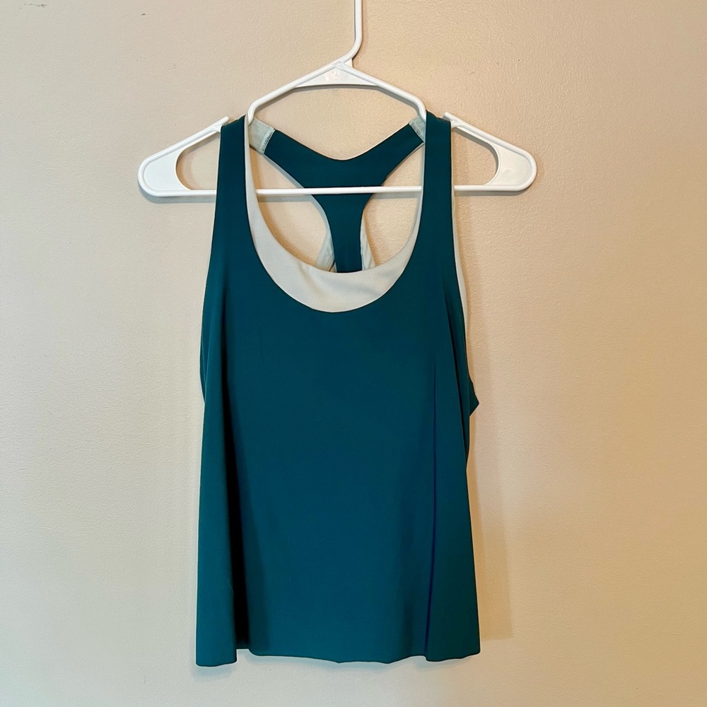 2-in-1 Athletic Tank & Sports Bra from Athleta, Size S